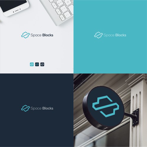Nerdy Logo in Space Design for a Tech Startup