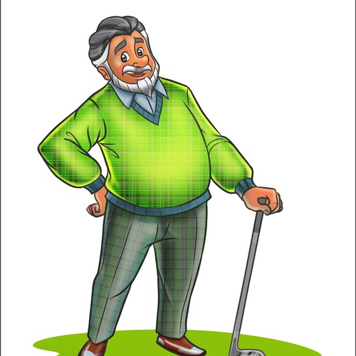 Create an avatar/character for new Golf Website