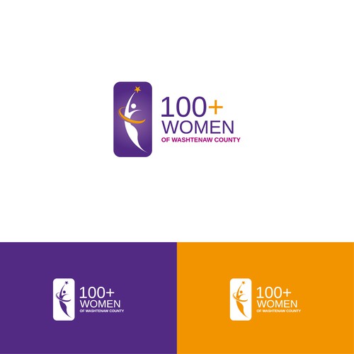 A powerful logo for 100+Women who Care