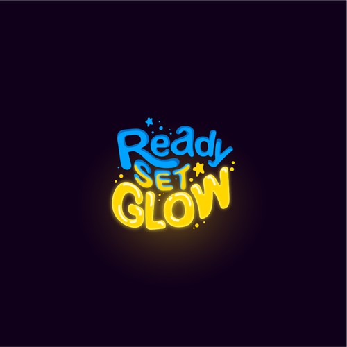 Logo Design for Ready Set Glow