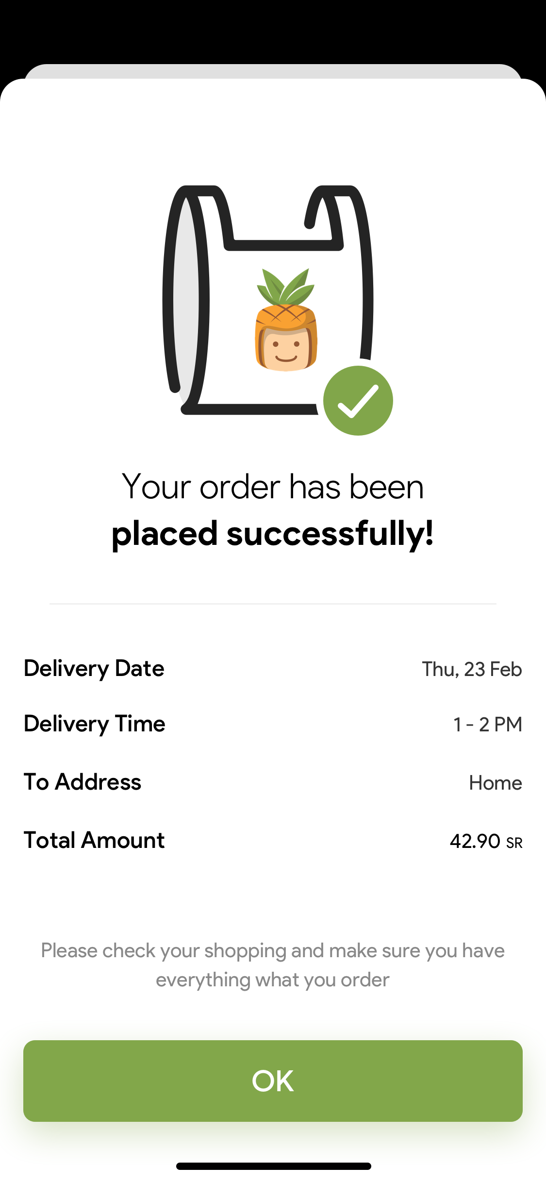 Design UX/UI for an Online Grocery App
