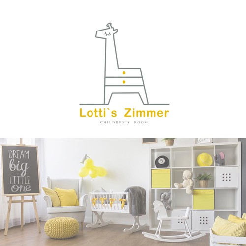 logo design for a company that deals with children's furniture and toys