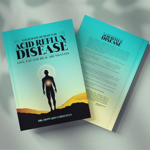 Design for Wellness: Acid Reflux Solution Book Cover Design .