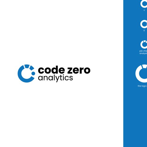 Bold logo design for code zero