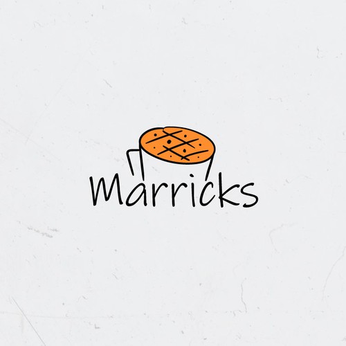 coffee & cookies logo design