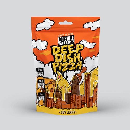 Pizza Snack Illustration