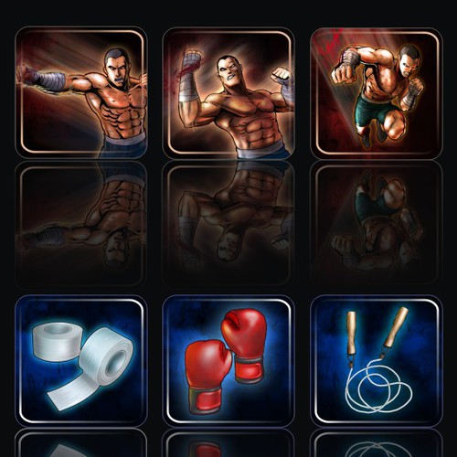 Need Virtual Goods Icons for MMA Fighting Game