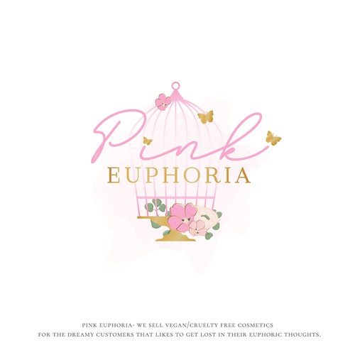 Pink euphoria logo design finalist
