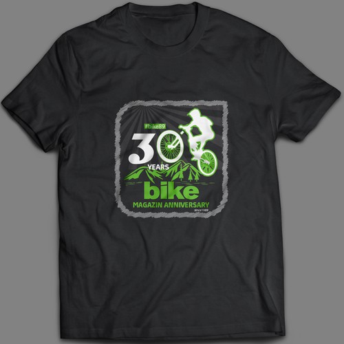 Bike Magazine T-shirt Design