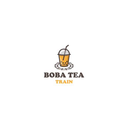 Logo bubble tea