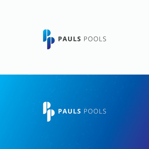 Exclusive logo for Pauls Pools