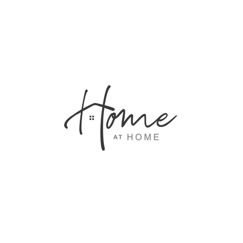 Home at Home real estate logo