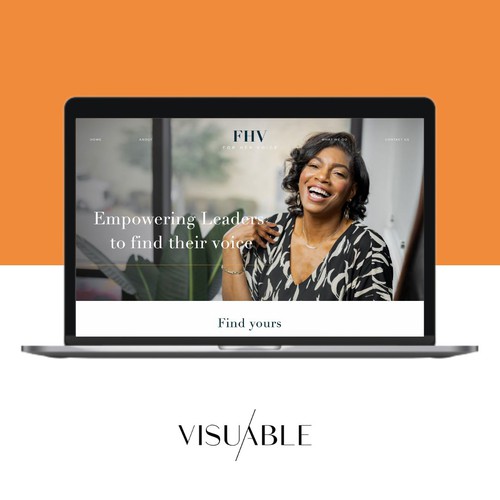 Brand Identity & Squarespace Website Design for a Leadership Expert