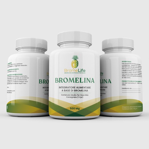 Label Design_Bromelina