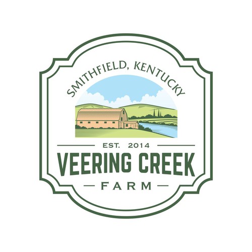 Create a logo for the largest hops farm in Kentucky