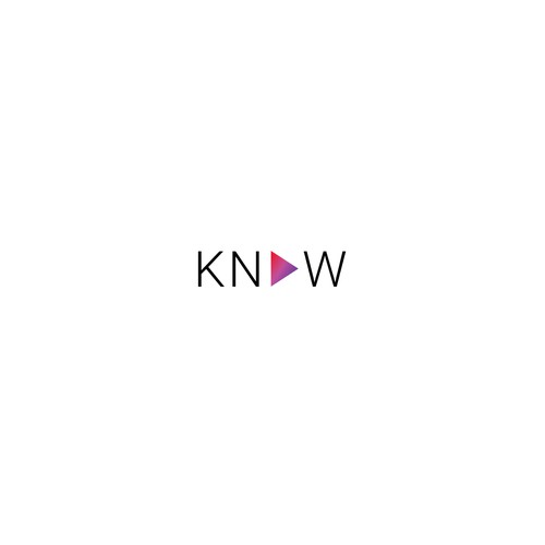 Modern tech logo for KNOW