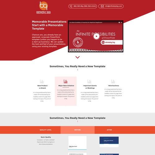 Landing Page Design