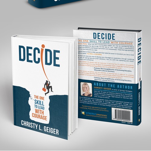 Creative -Bold Book cover "Decide"