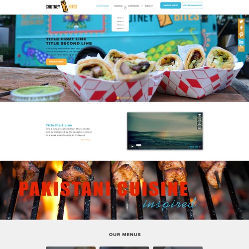 Website For FoodTruck