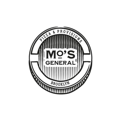 Logo for Pizza Mo's General