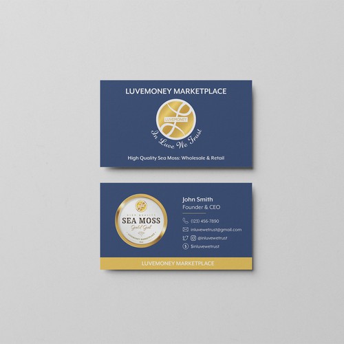 Business Card for Food Brand