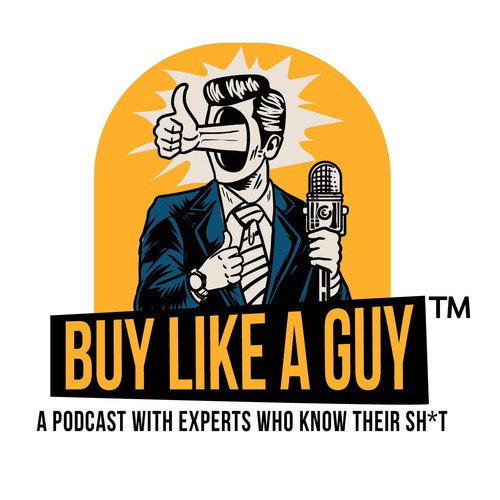 Buy Like a Guy podcast cover and logo