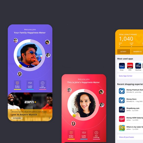 3. Streaming Platform Mobile App Design