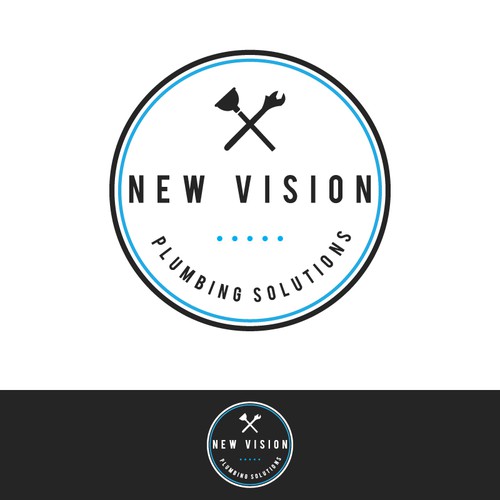 Logo for New Vision Plumbing