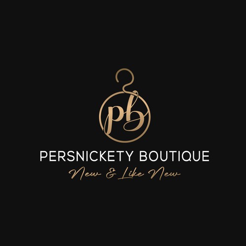 Persnickety Boutique logo design