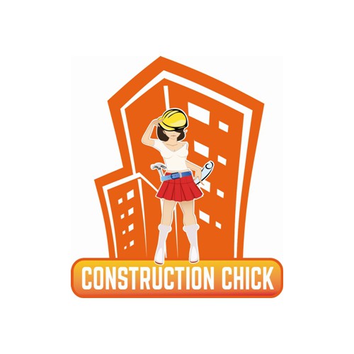 Create a fun logo for a female construction website 