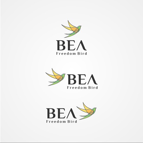 logo concept for Bea, a retail company that only sell plastic-free, sustainable and environmentally friendly products for everyday needs (leisure, work, travel etc.) to environmentally and health-conscious end customers.