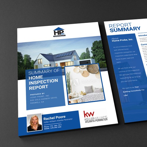 Brochure Design for HOMEPROBE