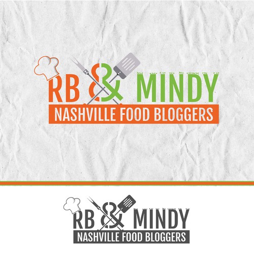 Logo concept for Nashville Food Bloggers