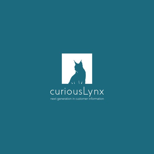 Logo design for a customer information platform, curiousLynx