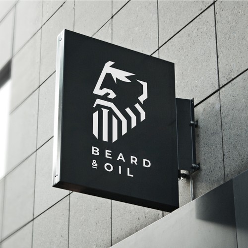 Modern/Sleek Logo For Modern/Sleek Beard Care Company