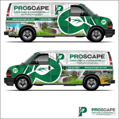 PROSCAPE VAN WRAP DESIGN