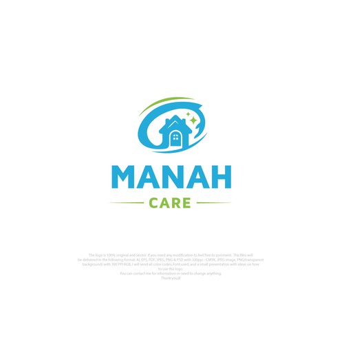 Home Care Services logo design