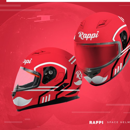 Rappi Food Delivery Space Helmet