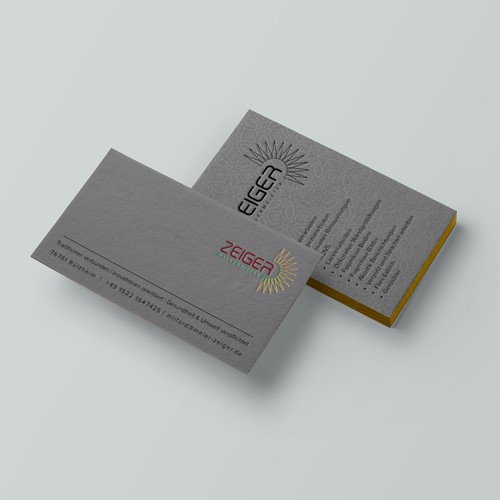 Elegant, luxury Business card