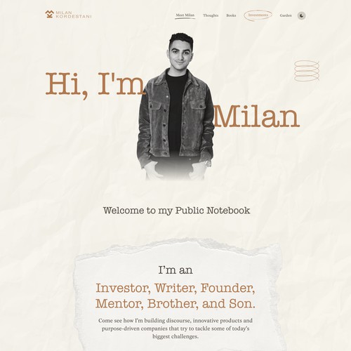 Portfolio Website - MK