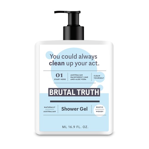 Shower Gel Label