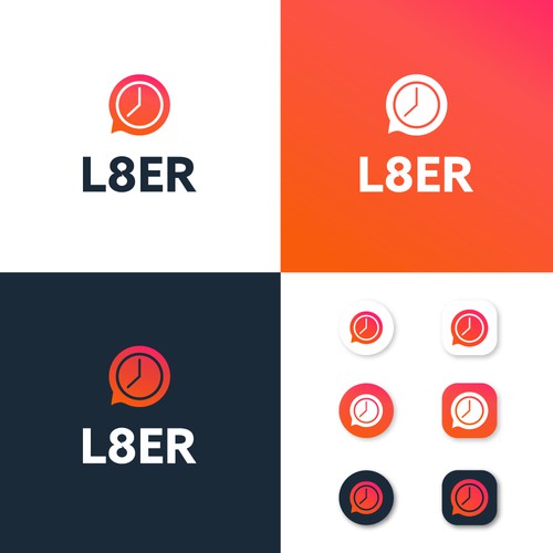 L8ER Logo Design