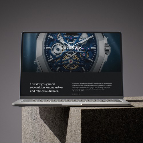 Surmount – Luxury Watch Website