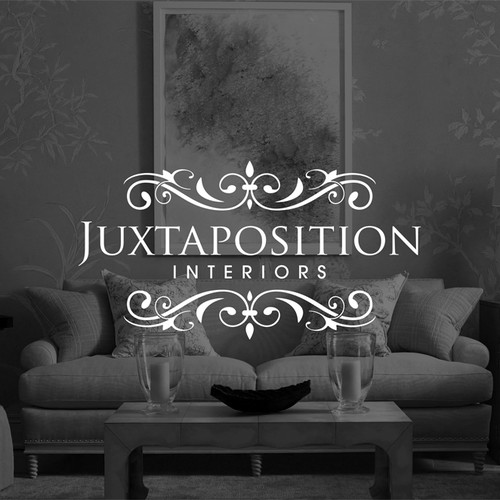 Logo Design for Juxtaposition Interiors