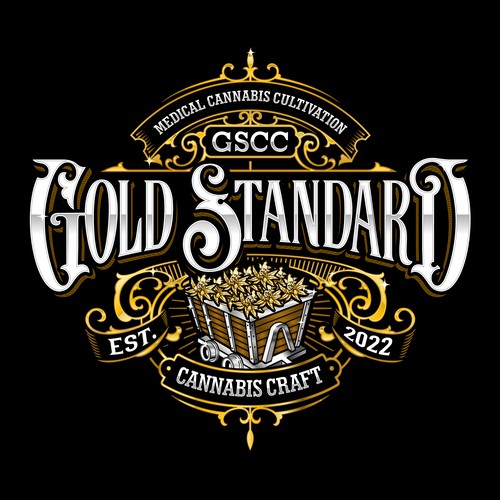 GOLD STANDARD CANNABIS CRAFT merch design