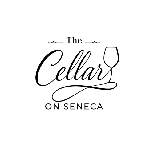 The Cellar "Signature" Logo design