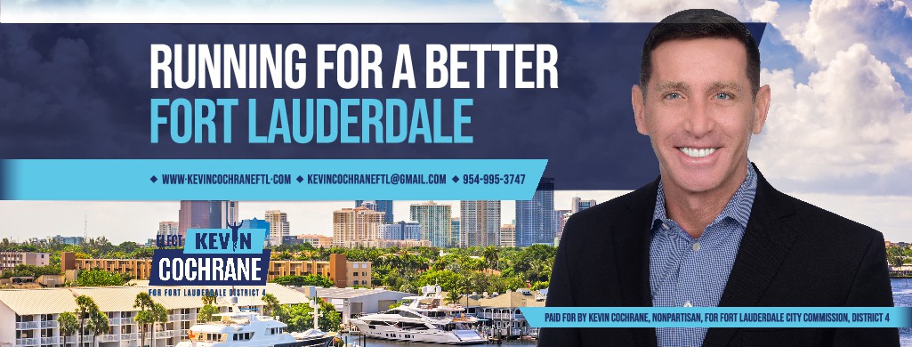 Design a Facebook banner for a City Commission candidate in South Florida!