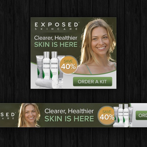 Skin Care Banner Ads