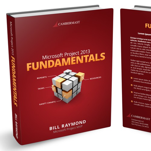 Book cover design for Bill Raymond