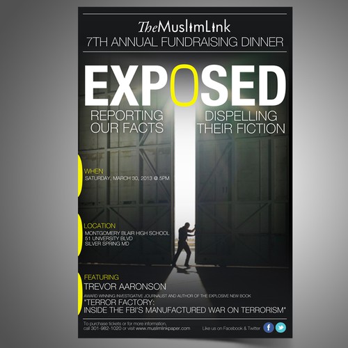 Create the next postcard or flyer for The Muslim Link